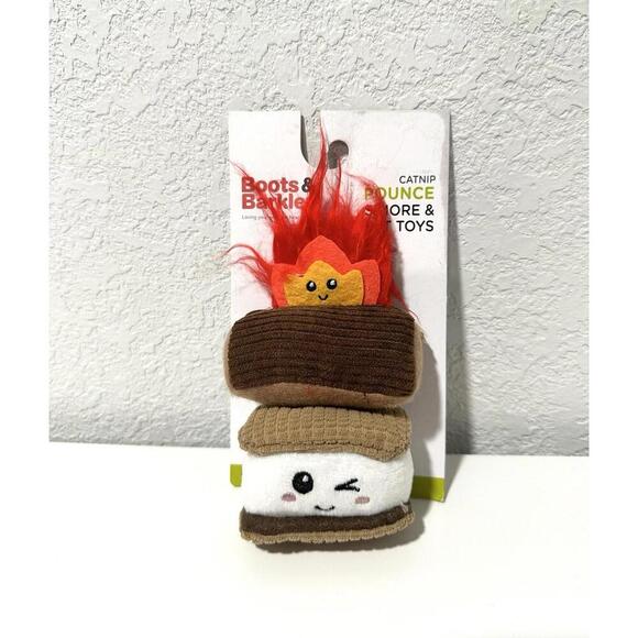 Boots & Barkley Other - Boots and & Barkley - Catnip Pounce Cat S’more and Fire Toy Kitty Catnip New